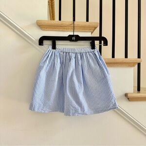 Crewcuts Girls Seersucker Skirt, Size Small